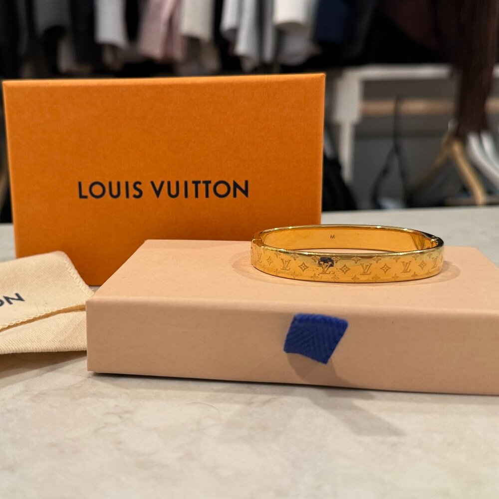 Louis Vuitton Nanogram Cuff size M